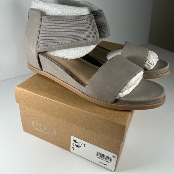 NWT Size 9 STEVEN by Steve Madden Natural Comfort Boot Sandals - Picture 1 of 6
